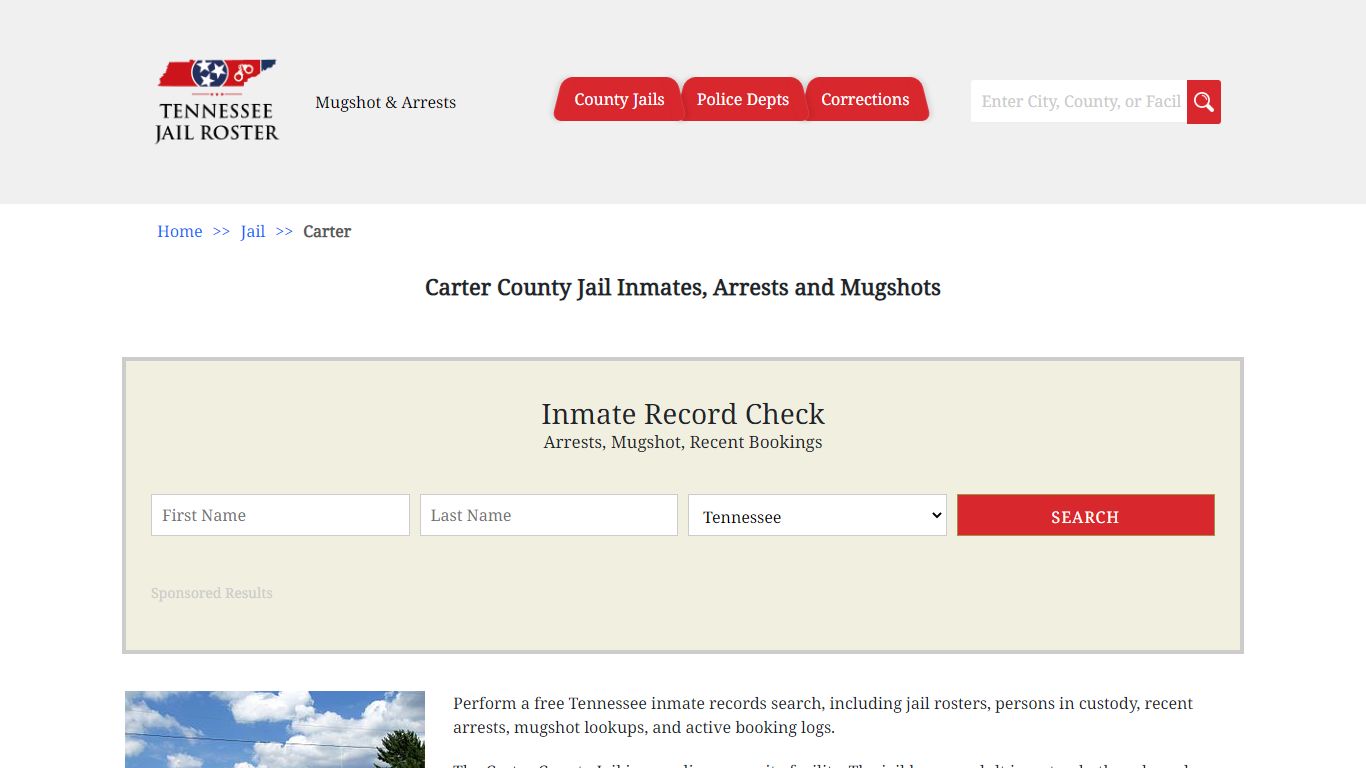 Carter County Jail Inmates, Arrests and Mugshots